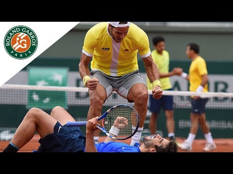 Lopez/Lopez v Bryan/Bryan Highlights - Men's Doubles Final 2016 | Roland-Garros