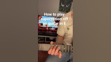 Thumbnail of #guitarcover #learntoplayguitar #howtoplayguitar #acousticcover #superstition #steviewonder