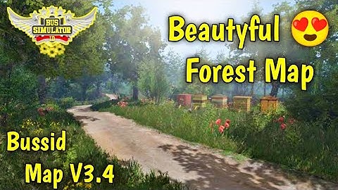 Bussid Map V3.7 _ Download  Detail Road🎢 Map Bus Simulator Indonesia// Forest map mod Bussid/map mod