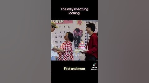 Khao eyes says #firstkhaotung #firstkhao #firstkanaphan #khaotungg #thaibl #theheartkillers #gmmtv