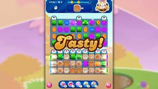 Candy Crush Level 4764 Talkthrough, 16 Moves 0 Boosters