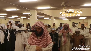 عشائية رائعة للشيخ وديع اليمني في جامع أبي ذر الغفاري من سورة الحج1440/3/30هجري