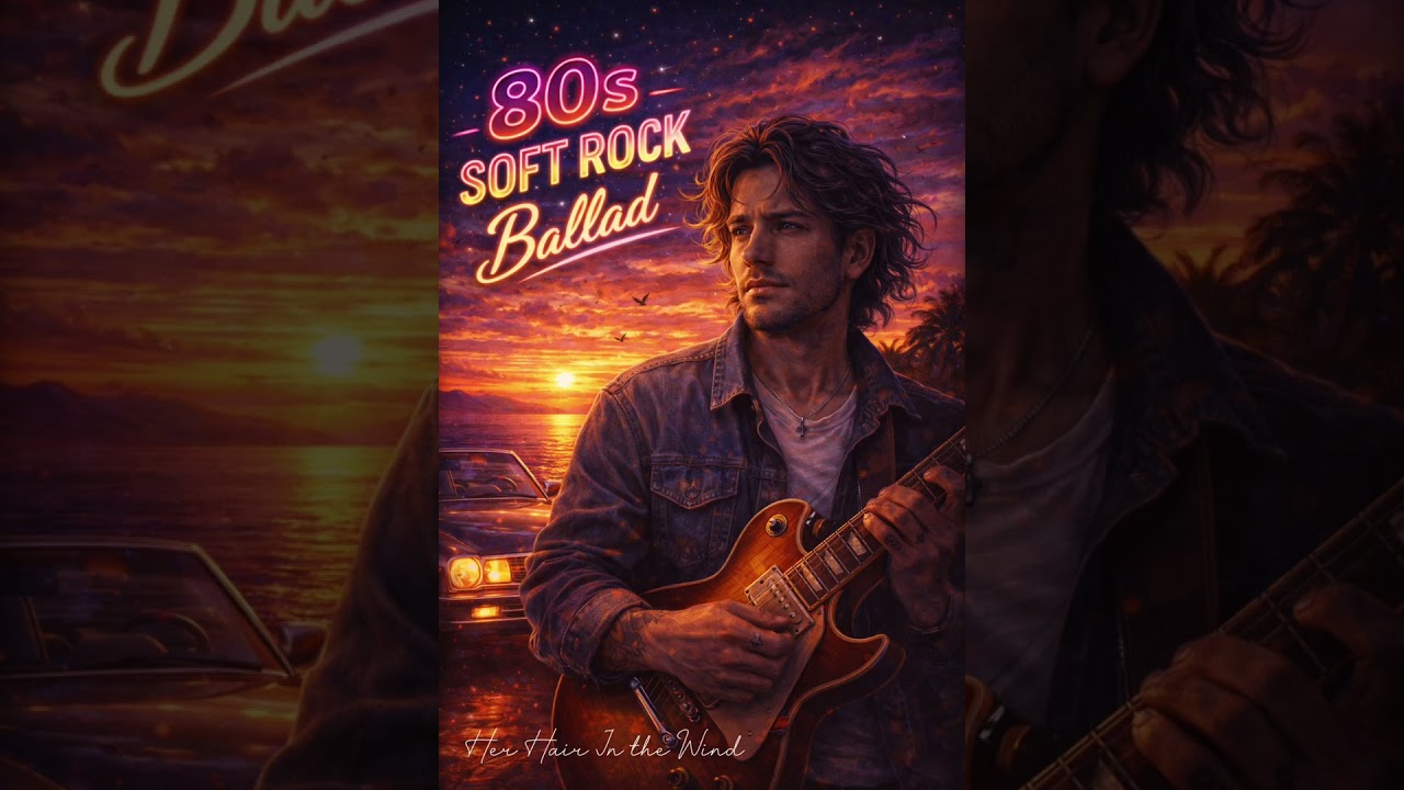 "Her Hair In The Wind" A Slow 80s Soft ballad | created by gabemapo 