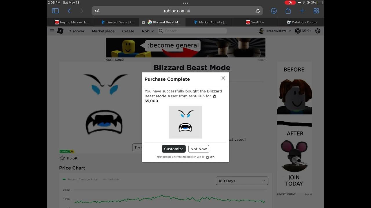 buying blizzard beast mode - YouTube
