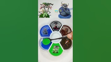 Mixing Paint Colors with Zootopia 2 Characters 🎨🦊 | Satisfying Color Mix #claymixing