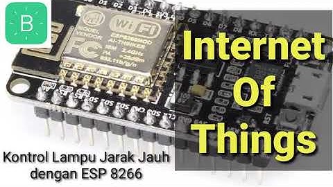 Kontrol Lampu Jarak Jauh (IOT)