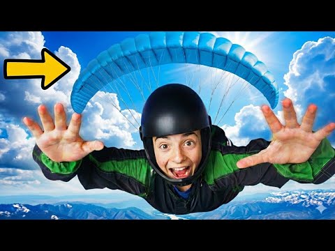 Learn Indoor Skydiving  🪂 Sports for Kids with Oliver and Lucas thumbnail