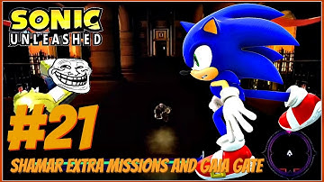 Sonic Unleashed (Wii) (100%): Part 21- Shamar Extra Missions and Gaia Gate (1080p)