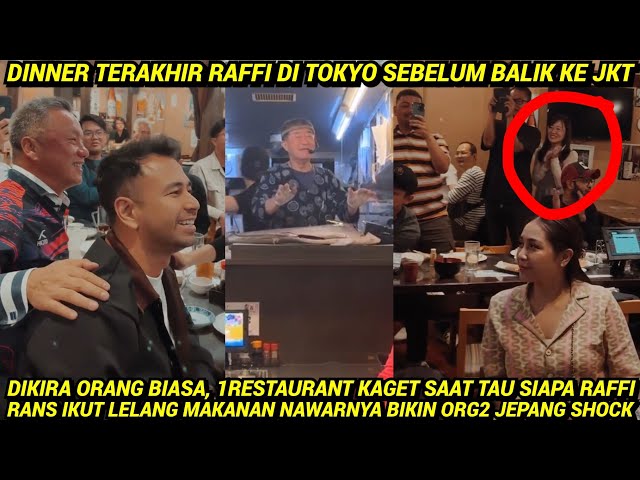 DIKIRA ORANG BIASA, 1RESTAURANT KAGET RAFFI LAKUKAN HAL TAK TERDUGA SMP BIKIN KOKINYA KAGET BEGINI class=