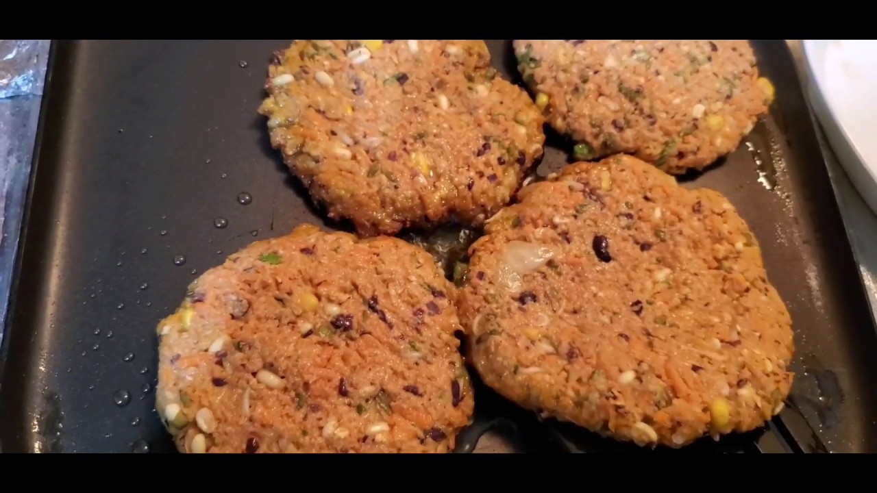 Black beans,sprouts,zucchini,raw banana,carrot,oats,chick pea flour