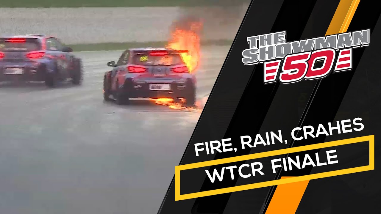 Fire, rain, crash. Finale WTCR 2019 with Tom Coronel in the Cupra TCR