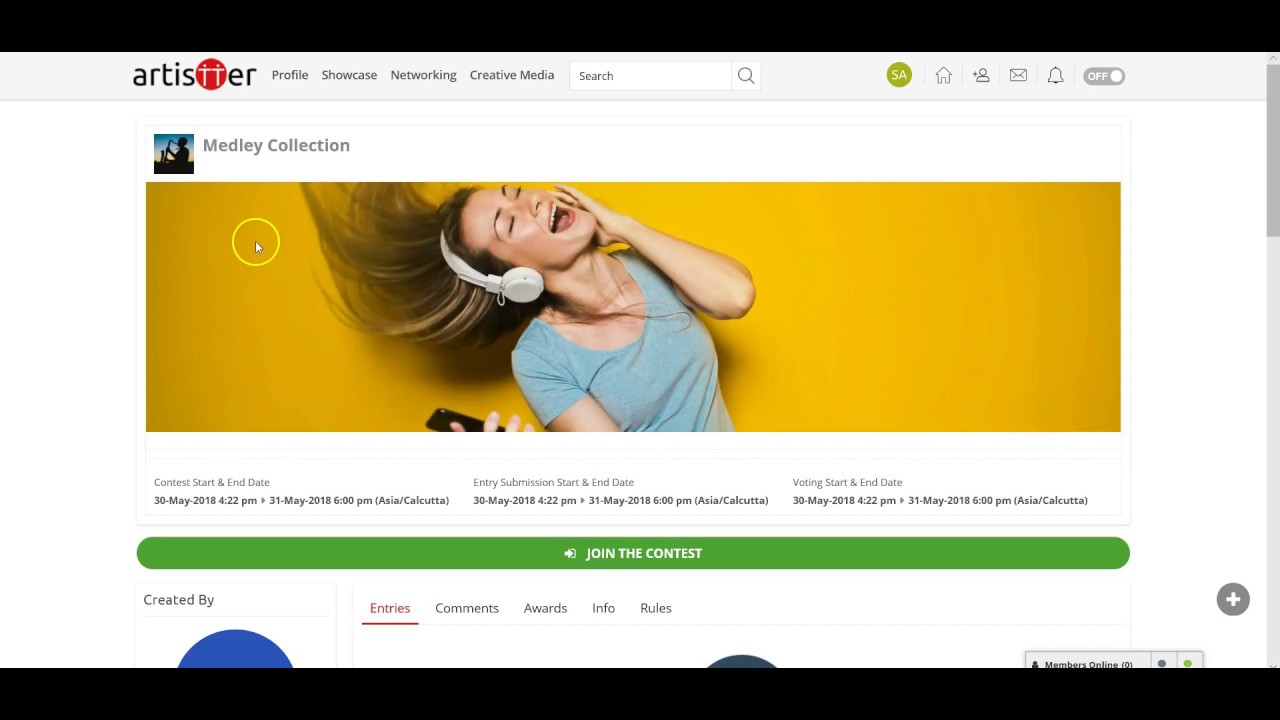 How to join a Music Contest? YouTube