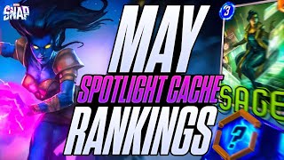 BEST SPOTLIGHT CACHES for MAY &amp; JUNE in Marvel Snap! Every Cache RANKED!