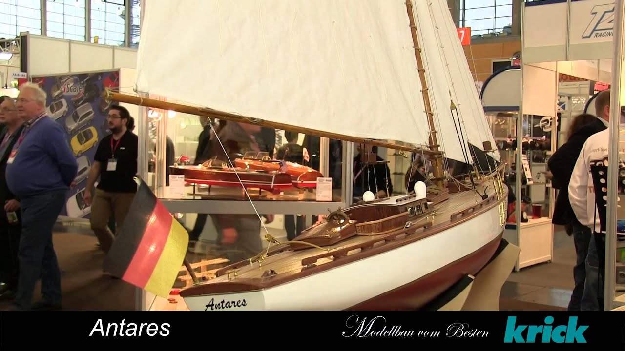 Yacht Antarès voilier radiocommandé à construire