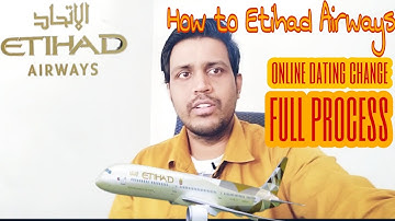 How to Online Date Change Etihad Airways | itihaas alliance ka date change kaise karen | Etihad Air