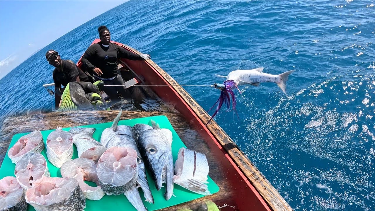 Fresh Catch from the sea to the pot Outdoor Living Bushman Style