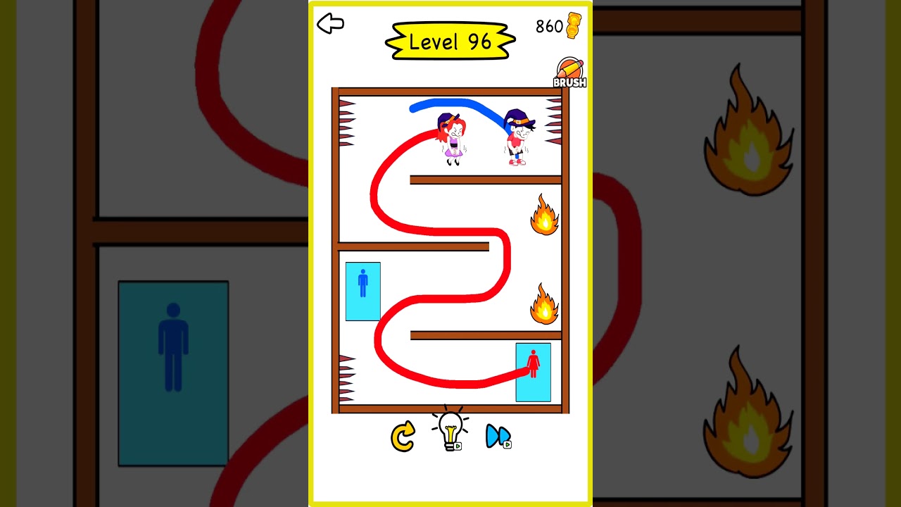 Toilet Rush Race: Draw Puzzle - NEW Android Game 94 