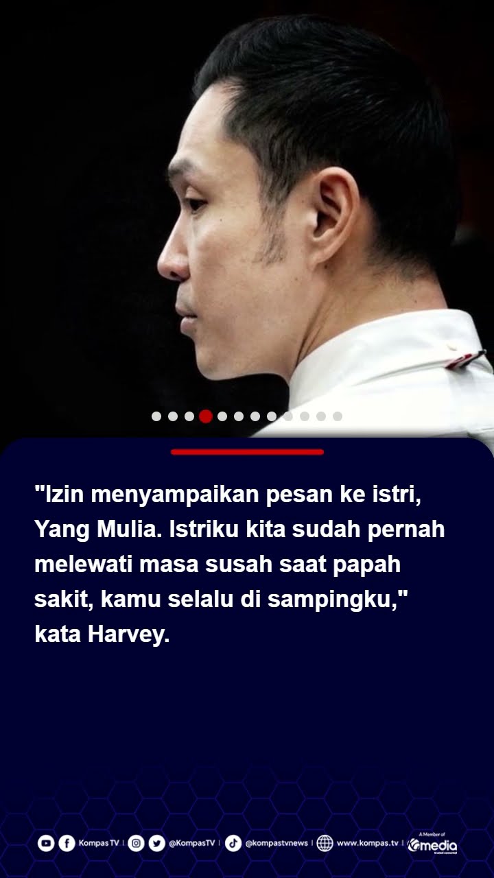 Pesan Harvey Moeis untuk Sandra Dewi: Tanpa Kamu, Aku Runtuh #sandradewi #korupsi #harveymoeis