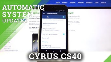 How to Turn On Auto System Update on CYRUS CS40 FREESTYLE – Enable Automatic System Update