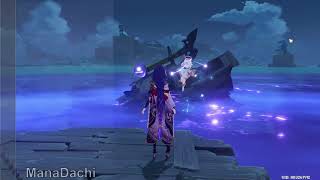 Raimei Angelfish 3 days Respawn timer was a lie - Genshin Impact The Catch Pole Arm Quest