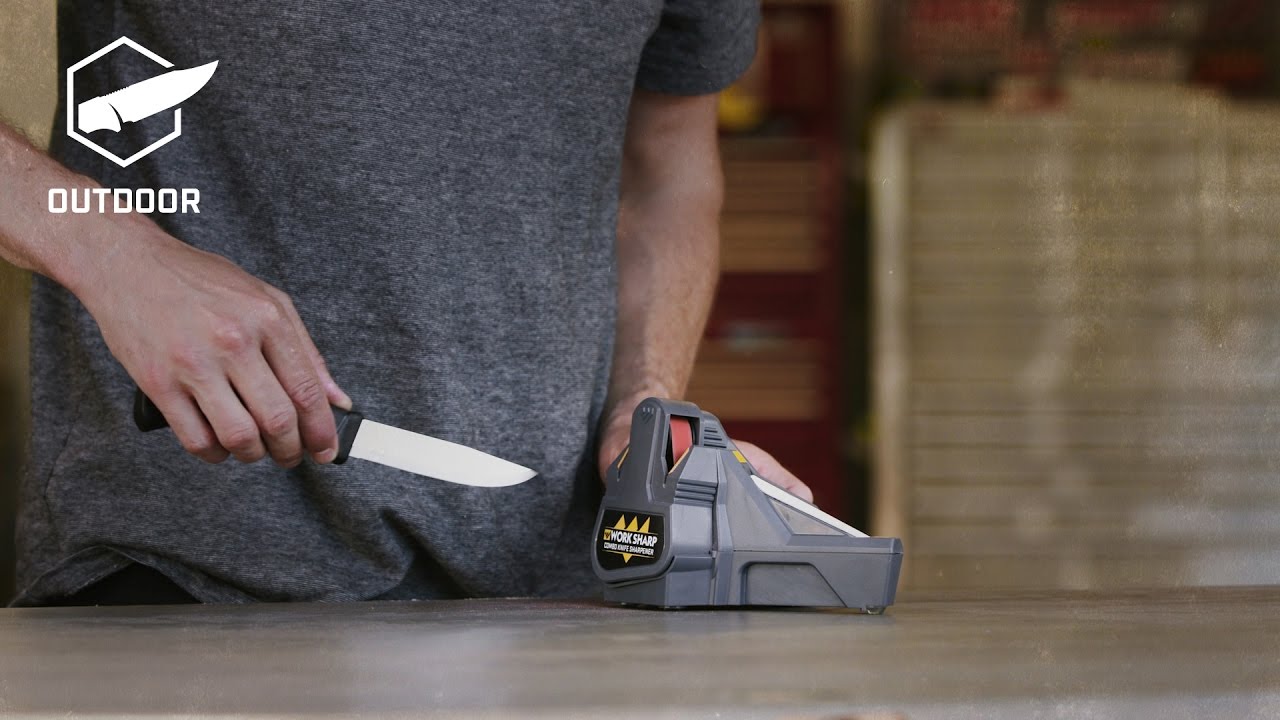 How To Sharpen Outdoor Knives with the Combo Knife Sharpener