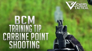 BCM Training Tip - Carbine Point Shooting