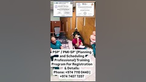 PSP® / PMI-SP® – Planning & Scheduling Professional Training #psp #pmisp  #projectmanagement