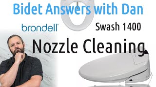 Brondell Swash 1400 How to Clean Bidet Nozzle | Bidet Answers with Dan