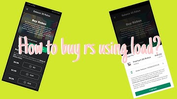 How to buy robux using load