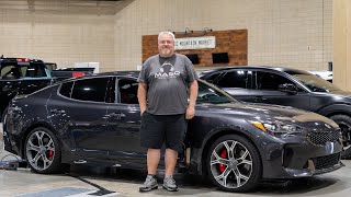 Joseph’s Kia Stinger - How to Make a Removable Amprack - USAmps, Karma Audio