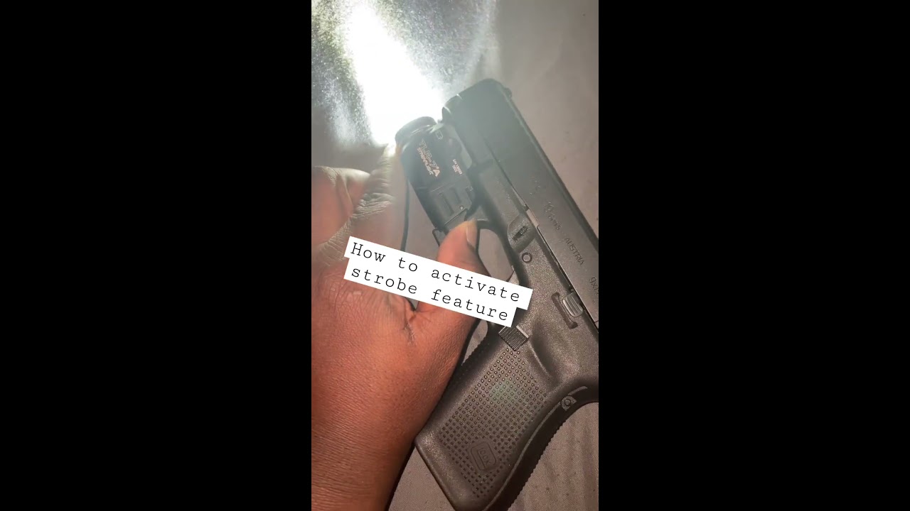 Activate Strobe Feature On Streamlight TLR 7A