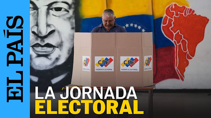 VENEZUELA | Así se vivió la jornada electoral en Venezuela | EL PAÍS