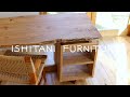ISHITANI - Making a Single Pedestal Solid Wood Desk