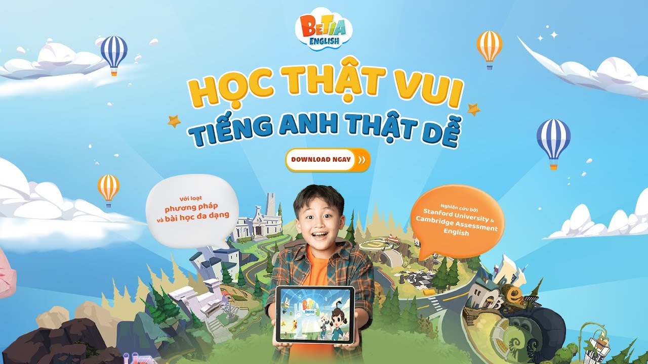 Betia English | Học thật vui - tiếng Anh thật dễ