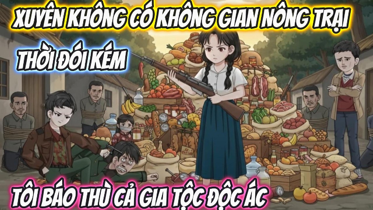 Xuyên Không Có Không Gian Nông Trại Thời Đói Kém, Tôi Báo Thù Cả Gia Tộc Độc Ác | Phan Vietsub