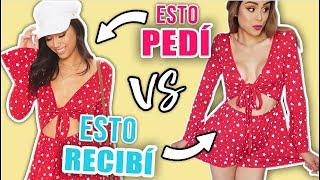 LO QUE PEDÍ vs LO QUE RECIBÍ (PrettyLittleThing) ? - Pautips