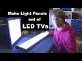 Make a super bright Light Box from LED TV for photography and filming #42