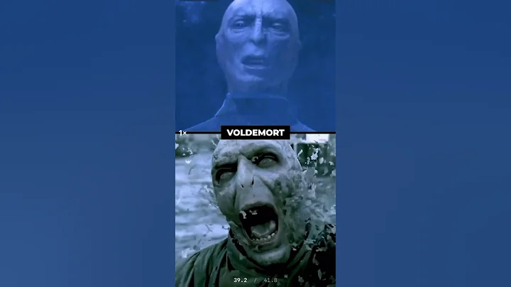 First scene VS Death scene || Harry Potter #harrypotter #shorts