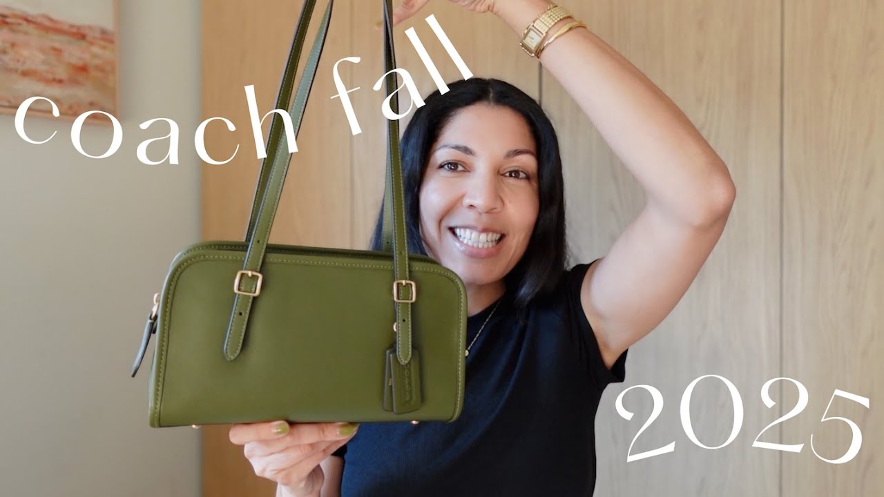 Coach Fall 2025 Bag Haul | Olive Swing Zip First Impressions +