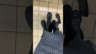 Trying On Wellies In Aldi Throwback Links Below