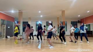 Rampampam (Let’s Dance!) - Step by Step ID (Natya & Rendy) || ZUMBA || Dance Fit || Choreo @tessamrn