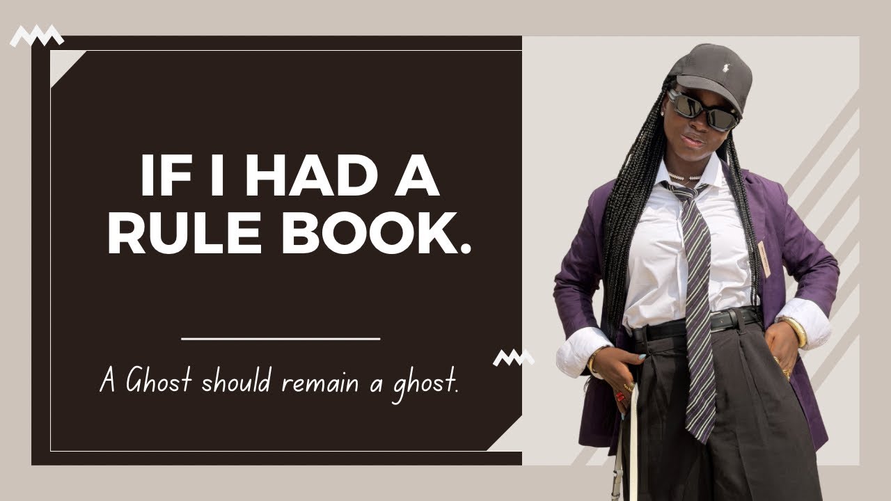 Let’s talk about my rule book. 