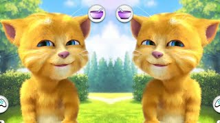 Talking Tom Eating 🐈🐟 🍰🍌🍆🥑🍍🌽🥕🍬🍄🥝🍞🥔🍊🍉