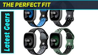 Maledan 4 Pack Sport Band: The Perfect Fitbit Versa/Sense Upgrade!