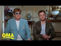 Elton john reveals emotional message behind rocketman film  gma