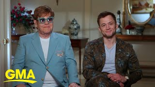 Video thumbnail of "Elton John reveals emotional message behind 'Rocketman' film | GMA"