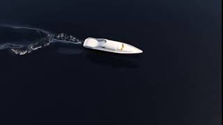 3DS Max 2018 Realistic Fluids Physics Demo (Moving Boat)