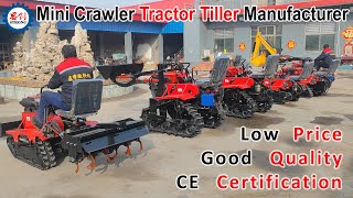 Advantages Of Rubber Tracked Micro Tractor Cultivator