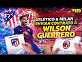 ⚽ AC MILAN x ATLETICO DE MADRID QUEM LEVA O WILSON GUERRERO 🔥 NOVOS CONTRATO !RUMO AO ESTRELATO!#120