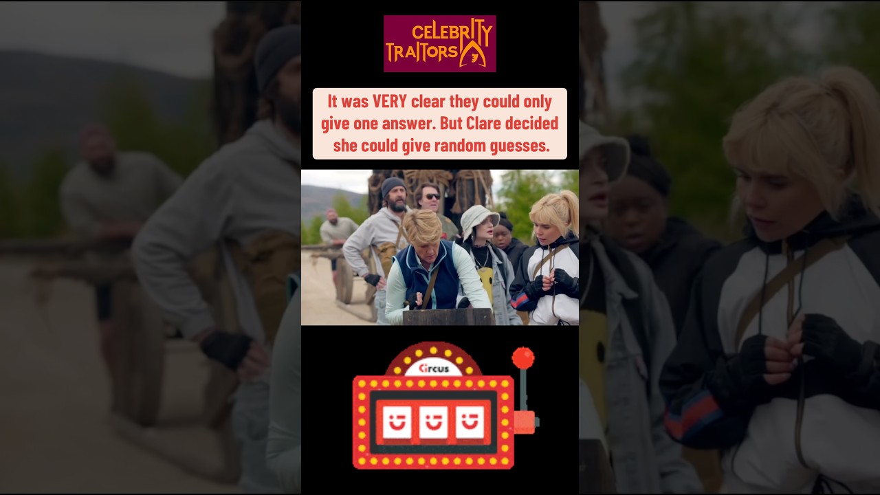 Вам нужно следовать указаниям в The Celebrity Traitors UK!